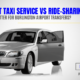 Airport Taxi Service vs Ride-Sharing Apps