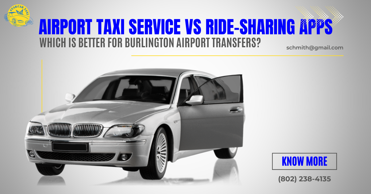 Airport Taxi Service vs Ride-Sharing Apps