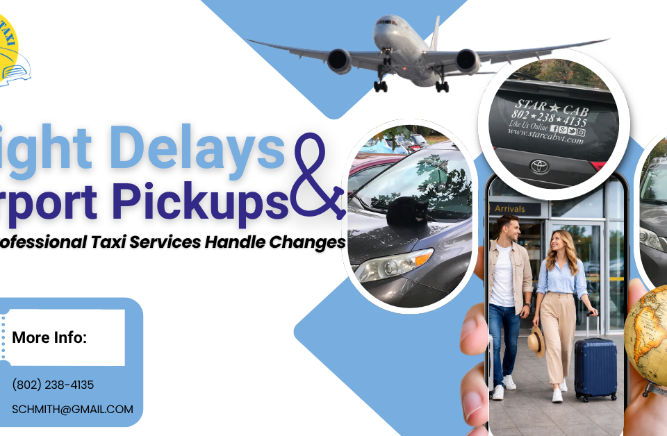 Flight Delays and Airport Pickups: How Professional Taxi Services Handle Changes